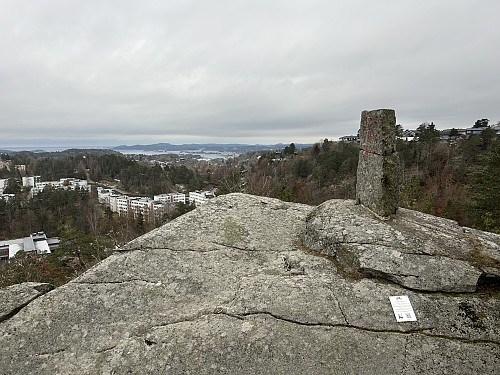 God utsikt fra Varden i Sandefjord