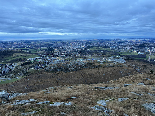 Utsikt retning Stavanger