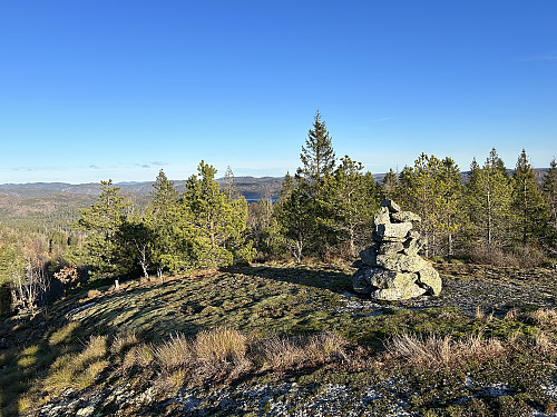 Skjeggås 253 moh i Larvik
