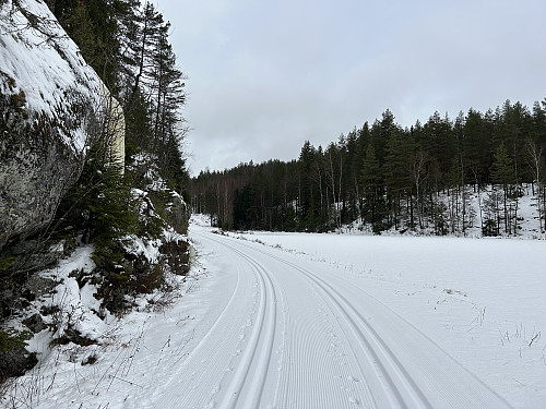 Flotte skiløyper ved Slordammen