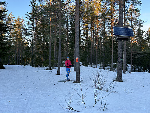Kukollen med Skijeger'ns vanskeligste post