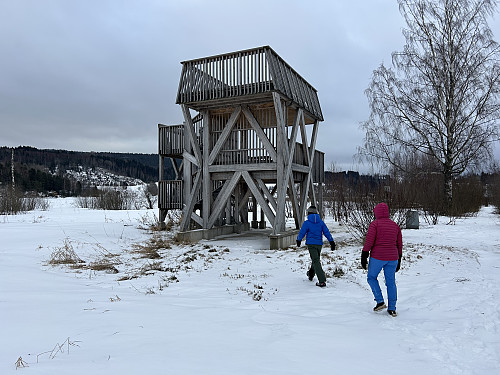 Fugletårnet i Lillestrøm er tilgjengelig hele året