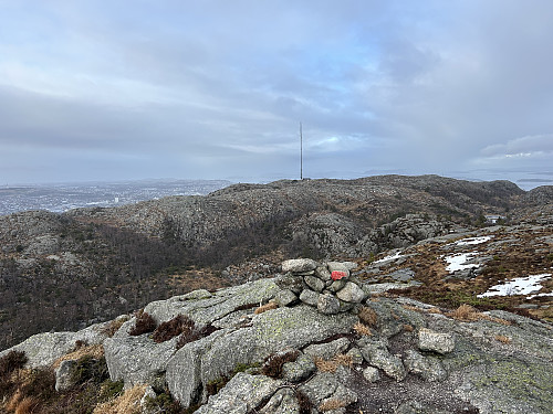 Sør for Sørafjellet er nesten like høy som sin nabotopp i nord