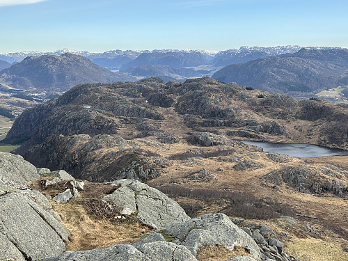 Råsafjellet sett fra Solbjørgnipa