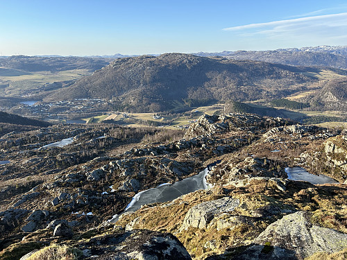 Storafjellet sett fra Daurmålsknuten