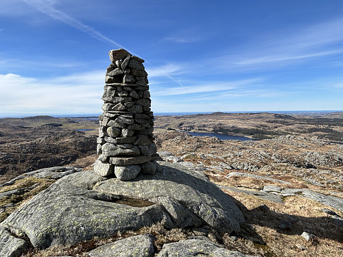 Varden lengst vest på Joneknuten er rene kunstverket!