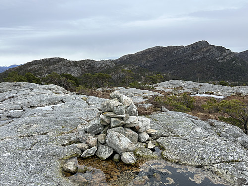 Aust for Husalifjellet sett fra Husalifjellet
