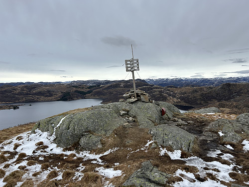 Toppunktet på Risfjellet 