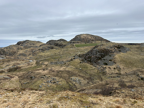 Risfjellet sett fra Ålgårdsnuten