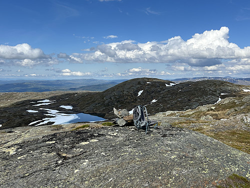 Gravøyfjellet med Finnkleppen i bakgrunnen