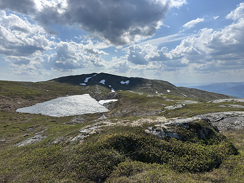 På vei mot Søndre Tømmeråsfjellet