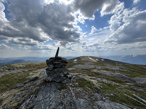 Søndre Tømmeråsfjellet sett fra Tømmeråsfjellet
