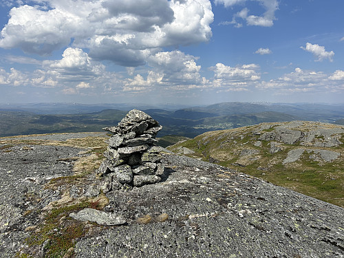 Fin utsikt vestover fra Geitkleivfjellet 