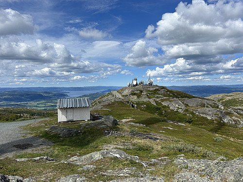 Utsikt mot Trondheimsfjorden fra Vassfjellet