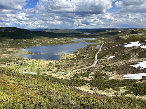 Vi forsøkte en annen rute tilbake, men det var ikke så mye bedre denne veien gitt!
