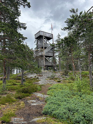 Utsiktstårnet på Minjarudkollen