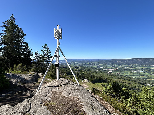 Trigpunktet på Glasåsen