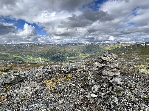 Det ble også en liten tur bortom Hervardseggi Vest