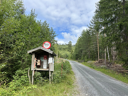 Bomvei fra Skasenden