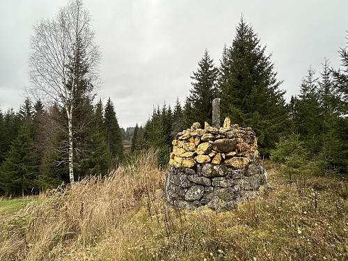 Riksrøys 61 sør for Perkerudtjernet