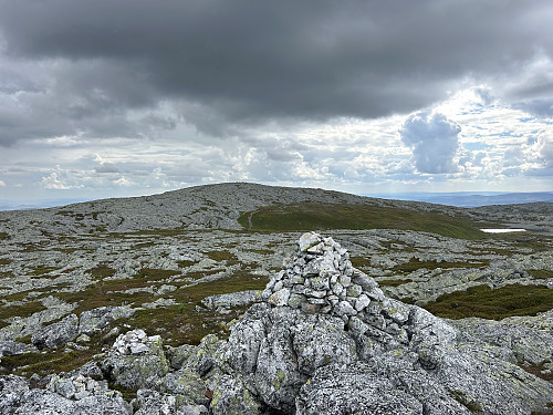 Østre Skurufjellhøa sett fra Brøfjellet