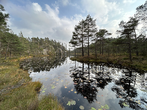 Idyllisk ved Beiskedalstjødna
