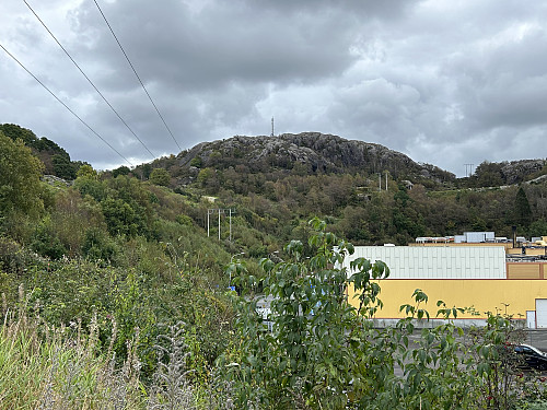 Lifjellet sett fra ferista hvor jeg parkerte