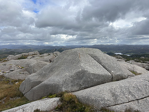 Trigpunkttoppen ved Soltua