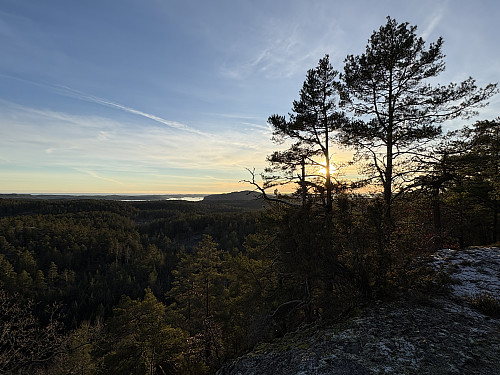Utsikt mot sørvest