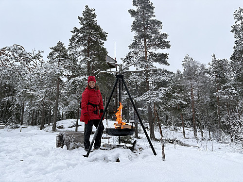 Det er kos med bål!