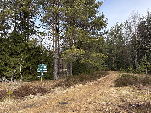 Ved turstart på Myrås
