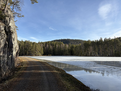 Nordre Ringkollen sett fra Slordammen