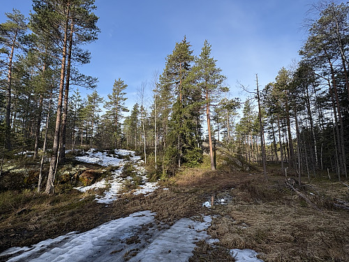Dagens siste post lå mellom Vestre Jarsjøen og Hærfangen