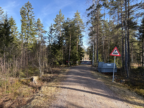 Like ved Sandermosen stasjon