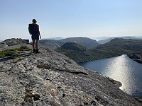 Fra topp 993 mot Istjørna.