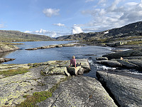 Ved Hallet-Grøne-tjørnane.