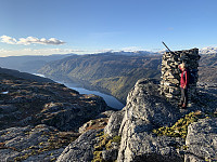 Flott utsikt mot Hylsfjorden