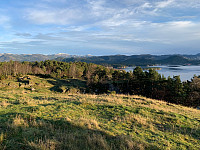 Utsikt fra Storefjellet.