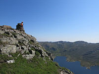 Fra Hagknuten mot Brekkevatnet.
