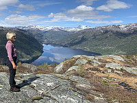 Suldalsvatnet, Nesflaten, Øya og Bråtveit.