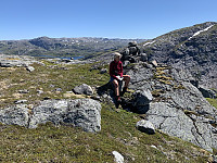 Utsikt mot Storekleggen og Lysekammen.