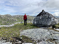 Utsikt mot Salomonsknuten og øvre del av Lysedalen.