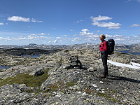Utsikt mot Napen og Såta.