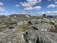 Utsikt mot Grønafjellet.