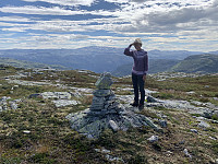 Skaulen i bakgrunnen.