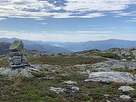 Utsikt mot Sandsfjorden og Saudafjorden.