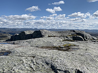 Topp-punktet med Rjuven i bakgrunnen.