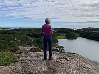 Utsikt mot Flesi og Skagerak.