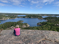 Utsikt mot nordøst.
