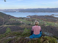 Utsikt mot Bergsagel og Strandalandet.